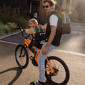 Рюкзак для взрослых Hello Hossy "City Mini Dark Green", темно-зеленый